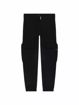 Хлопковые брюки карго Givenchy, черный