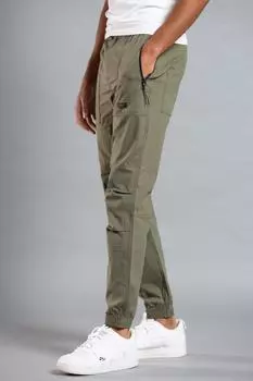 Хлопковые брюки карго Tokyo Laundry, хаки