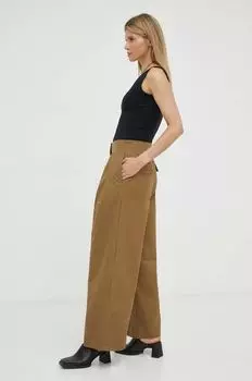 Хлопковые брюки Lovechild, зеленый
