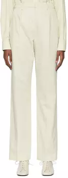 Хлопковые брюки Off-White LEMAIRE