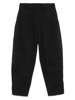 Хлопковые брюки PINKO, черный