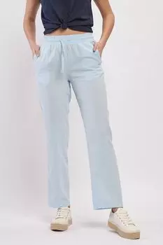 Хлопковые брюки с завышенной талией Lee Cooper, синий