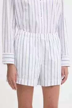 Хлопковые шорты Abercrombie & Fitch, белый