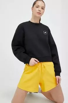 Хлопковые шорты adidas, желтый