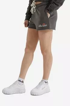 Хлопковые шорты Colieur Ellesse, серый