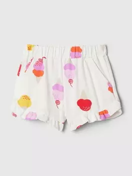 Хлопковые шорты Gap, белый