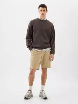Хлопковые шорты Gap, бежевый