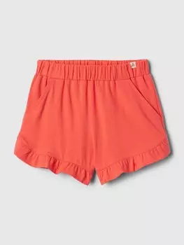 Хлопковые шорты Gap, красный