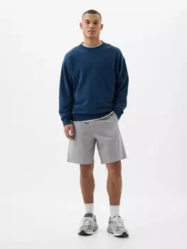 Хлопковые шорты Gap, серый