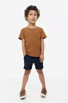 Хлопковые шорты H&M, синий