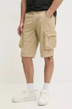 Хлопковые шорты Jet Short 191200 157 Alpha Industries, бежевый