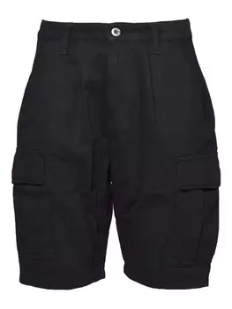 Хлопковые шорты-карго Alpha Industries, черный
