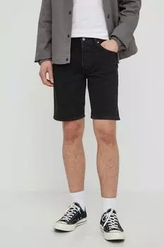 Хлопковые шорты Levi's, черный