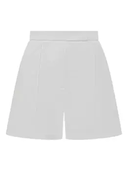 Хлопковые шорты MAX MARA, белый