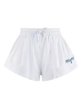 Хлопковые шорты MSGM, белый