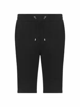 Хлопковые шорты с логотипом Balmain