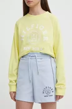 Хлопковые шорты Tommy Hilfiger, синий