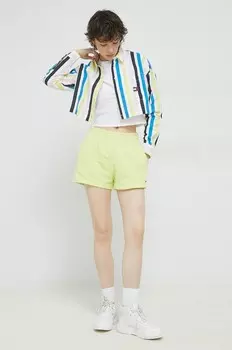 Хлопковые шорты Tommy Jeans, желтый