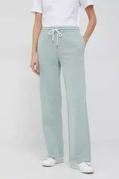 Хлопковые спортивные штаны PS Paul Smith, зеленый