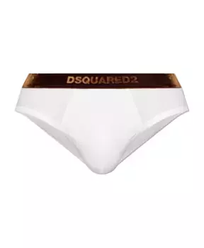Хлопковые трусы Dsquared2, белый