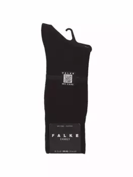 Хлопковые высокие носки Falke, коричневый