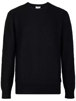 Хлопковый джемпер Calvin Klein, черный