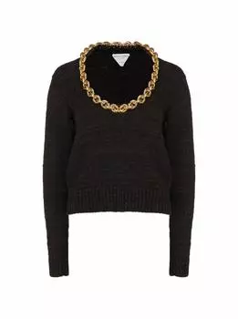 Хлопковый свитер Bottega Veneta