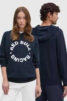 Хлопковый свитер Red Bull Racing x Pepe Jeans, темно-синий