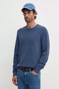 Хлопковый свитер Tommy Hilfiger, синий