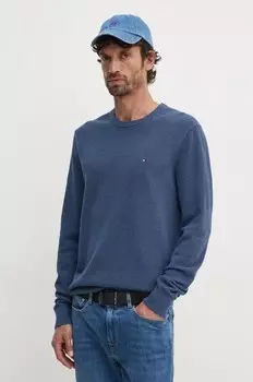 Хлопковый свитер Tommy Hilfiger, синий