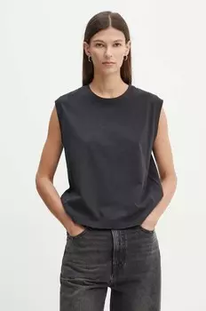 Хлопковый топ Levi's, черный