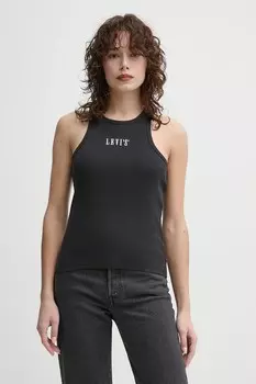 Хлопковый топ Levi'S, черный