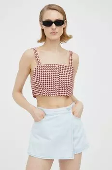 Хлопковый топ Levi's, мультиколор