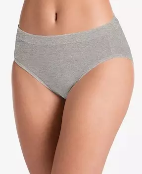 Хлопок Stretch Hi Cut 1555, доступен в расширенных размерах Jockey, серый