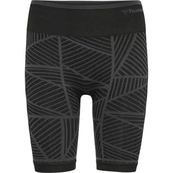 Hmlmt Energy Seamless Mw Shorts Обтягивающие шорты женские HUMMEL, черный
