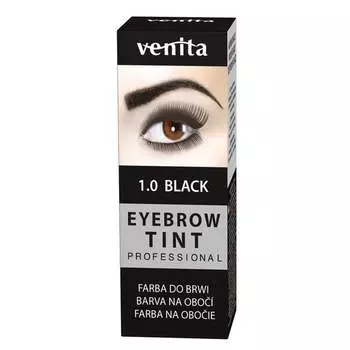 Хна для бровей и ресниц 02 черная, 30 г Venita, Henna Professional