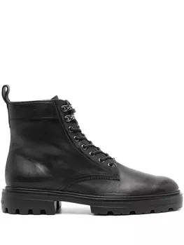 Hogan ботинки Combat, черный