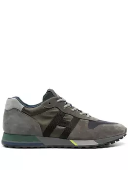 Hogan кроссовки H383, зеленый