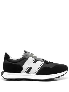 Кроссовки Hogan H601, черный/серый/белый