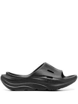 HOKA шлепанцы Ora Recovery, черный