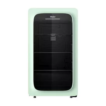 Холодильник барный Haier 92L, LC-92LH9EC1, зелёный