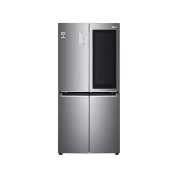 Холодильник LG F521S71, серый
