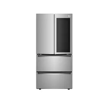 Холодильник LG F532MPZ71B, серебряный