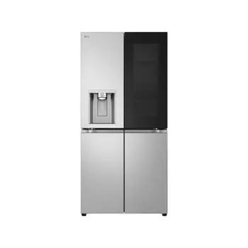 Холодильник LG F544MMB95D, серебристый