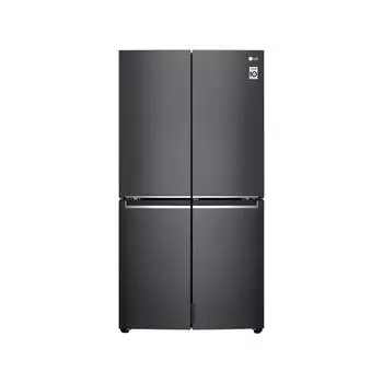 Холодильник LG F680MC34A, черный