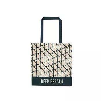 Холщовая сумка Deep Breath, синий