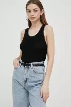 Хороший топ DKNY, черный