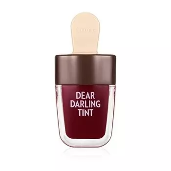 House Dear Darling Water Gel Tint Ice Cream RD308 Honey Red 21AD Яркий тинт для губ с экстрактом мыльного дерева и минералами Etude