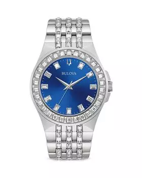 Хрустальные часы, 42 мм Bulova