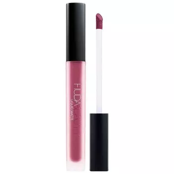 HUDA BEAUTY Жидкая матовая ультракомфортная устойчивая к переносу губная помада, цвет Trophy Wife